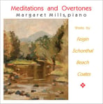 Margaret Mills, Gloria Coates, Joel Feigin  Meditations &amp; Overtones  CD