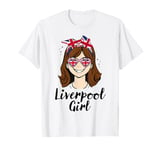 Liverpool Girl, Liverpool Women, British Flag UK T-Shirt