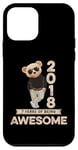 Coque pour iPhone 12 mini Ours en peluche original Awesome 7e anniversaire garçon fille 2018