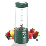 Mulli Portable Blender,Usb Personal Mixer for Smoothie and Shakes, Mini Blender with Six Blades for Baby Food,Travel,Gym and More