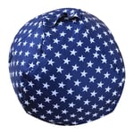 BALALALA Fauteuil Pouf Rembourré, Rangement pour Peluches, Sac de Rangement pour Jouets, Pouf Poire Rangement pour Jouets Mous et Extra Large, pour Literie, Oreillers - Tissu et Poignée Solides