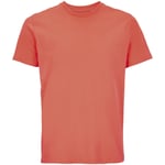 SOLS Unisex Adult Legend Organic T-Shirt (Pop Orange) material_Synthetic - Size 3XL