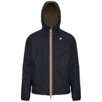 Veste K-Way  Veste Jake Eco Plus Reversible Homme Blue/Brown