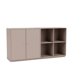 Montana - Pair Classic Sideboard, Plinth H3 cm - Mushroom - Skap og vitrineskap - designer_peter_j_lassen - Beige - MDF