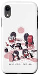 Coque pour iPhone XR Summertime Darkness Beach Day Funny Punk Goth