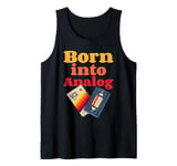 Analog Vintage Video Cassette Tape VHS 80s Tank Top