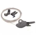 Fox Remote Lockout 2-Pos Dual Pull - Cable Black / I-Spec EV Clamp