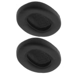 1 Pair Protein Leather Ear Pads Memory Foam Fits AKG K361 K361BT K371 K371BT