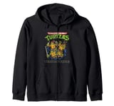 Teenage Mutant Ninja Turtles Distressed Turtle Power Zip Hoodie