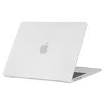 MacBook Air 13 M3 / Air 13 M2 (2024/2022) - Carbon hardcover til front og bagside - Transparent