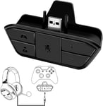 Stereo Headset Adapter For Xbox One/One S/Elite 1&2/Series S|X Controllers,Mic Headphone Adapter For Xbox One Controller,Headset Adapter Kit For Xbox One Xbox Series X|S