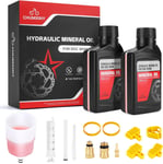 CHUMXINY Brake Bleed Kit for SHIMANO Hydraulic Brakes, Including 300ML Mineral