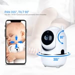 720P Baby Monitor Smart Home Cry Alarm Mini caméra de surveillance avec caméra IP de surveillance vidéo de sécurité Wifi ptz ycc365 tv, prise britannique