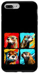 iPhone 7 Plus/8 Plus Otter Pop Art Colorful Drawing Painting Case