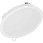 LEDVANCE Downlight IP44 1800lm 190mm 18W/830 vit 100°