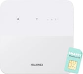 Huawei B320 300Mbps Wireless 4G+LTE Low-Cost Wifi Router, Micro SIM Slot Unlocke