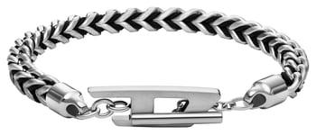 Diesel DX1540040 D Logo Stainless Steel Chain Bracelet Jewellery