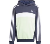 Tiberio 3-Stripes Fleece JR huvtröja Barn LEGINK/WHITE/SEGRSP 152