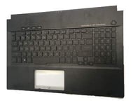 RTDPART Palmrest & Clavier pour Ordinateur Portable ASUS GU501G GU501GM GU501GS C Coque avec Clavier américain rétroéclairé Noir