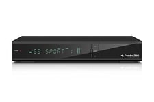 'from cryptobox Full 750hd Satellite Receiver H.265/HEVC DVB-S2, Black