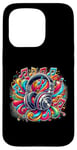 iPhone 15 Pro Urban hip hop headphone retro vintage dj novelty graffiti Case