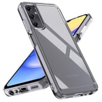 Natbok Case for Samsung Galaxy A15 5G/4G Phone Case,Shockproof Soft TPU Bumper and Hard PC Back Case,Non-Yellowing, Anti-Scratch,Drop Protection, Slim Fit Cover Case for Samsung A15,Clear