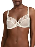 Chantelle Womens Champs Elysees Covering Bra - White material_polyamide - Size 36C