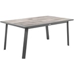 Table de jardin extensible Pavane en aluminium