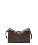 Liebeskind Sac à bandoulière M Lora Optic, Crossbody Femmes, Light Truffe