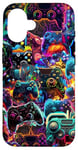 iPhone 16 Gamer Aesthetic Graphic Gaming Video Games Boys Teens Summer Case