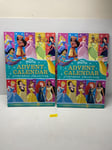 Disney Advent Calendar Storybook Collection Princess Book Reading x2 #8470