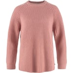 Fjällräven Womens Övik Rib Sweater (Rosa (DUSTY ROSE/300) Large)