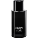 Armani Herrdofter Code Homme Eau de Parfum Spray - påfyllningsbar 75 ml (14.333,00 kr / 1 l)