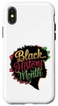 Coque pour iPhone X/XS Femmes Black History Month Melanin Women