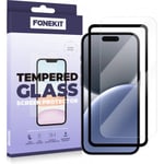 FoneKit -panserglas, iPhone 16 Plus / 15 Plus