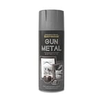 Rust-Oleum 400ml Metallic Spray Paint - Gun Metal