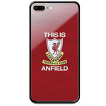 Apple Iphone 8 Plus Svart Mobilskal Med Glas This Is Liverpool