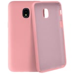 Coque pour Samsung J3 2018 Semi-rigide Mat  Soft Touch rose clair