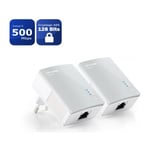 TL-PA4010 kit kit de 2 cpl 500 Mbps avec 1 Port Ethernet - Solution ideale pour profiter du service Multi-TV a la maison - Tp-link