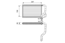 Varmeapparat register VALEO 811568