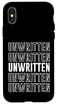 iPhone X/XS Unwritten Case