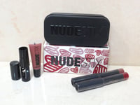 Nudestix Set Nudestix: Red Hot Lips Mini Kit Royal, Cream Lipstick, 04, Nude, 2 Ml + Red Hot Lips Mini Kit Royal, Cream Lipstick, Posh, 2.5 Ml For Women