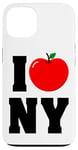 Coque pour iPhone 13 Cool New York Food, Cool New York City Illustration Graphic