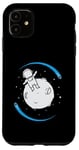 iPhone 11 Falling Stars with Astronaut Space Sky Case