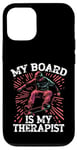 Coque pour iPhone 12/12 Pro Skateboard Funny Board Skater Stuff