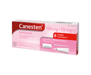 Canesten kombinasjonspakke 100 mg vaginaltablett 6 stk + 1% krem 20 g