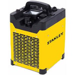 Chauffage soufflant électrique 3000W industriel de chantier Stanley jaune - Projecteur led integré