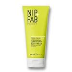 Nip+Fab Teen Skin Fix Clarifying Body Wash with Salicylic Acid & Wasabi Extract for Skin Purifying and Redness Reducing, 200 ml