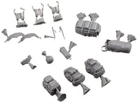 MENG 1 : 35 Échelle Moderne IDF individuels Porteur de résine modèle Lot (Gris)