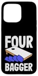 Coque pour iPhone 15 Pro Max Planche Four Bagger Cornhole Fun Sport Vibes